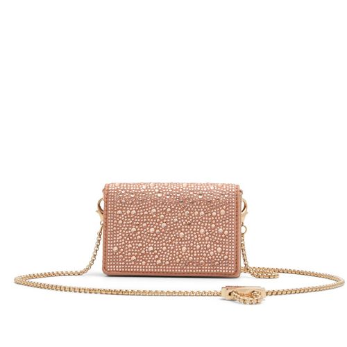 Buy Aldo Tux Womens Rose Gold Wallet On A Chain Online