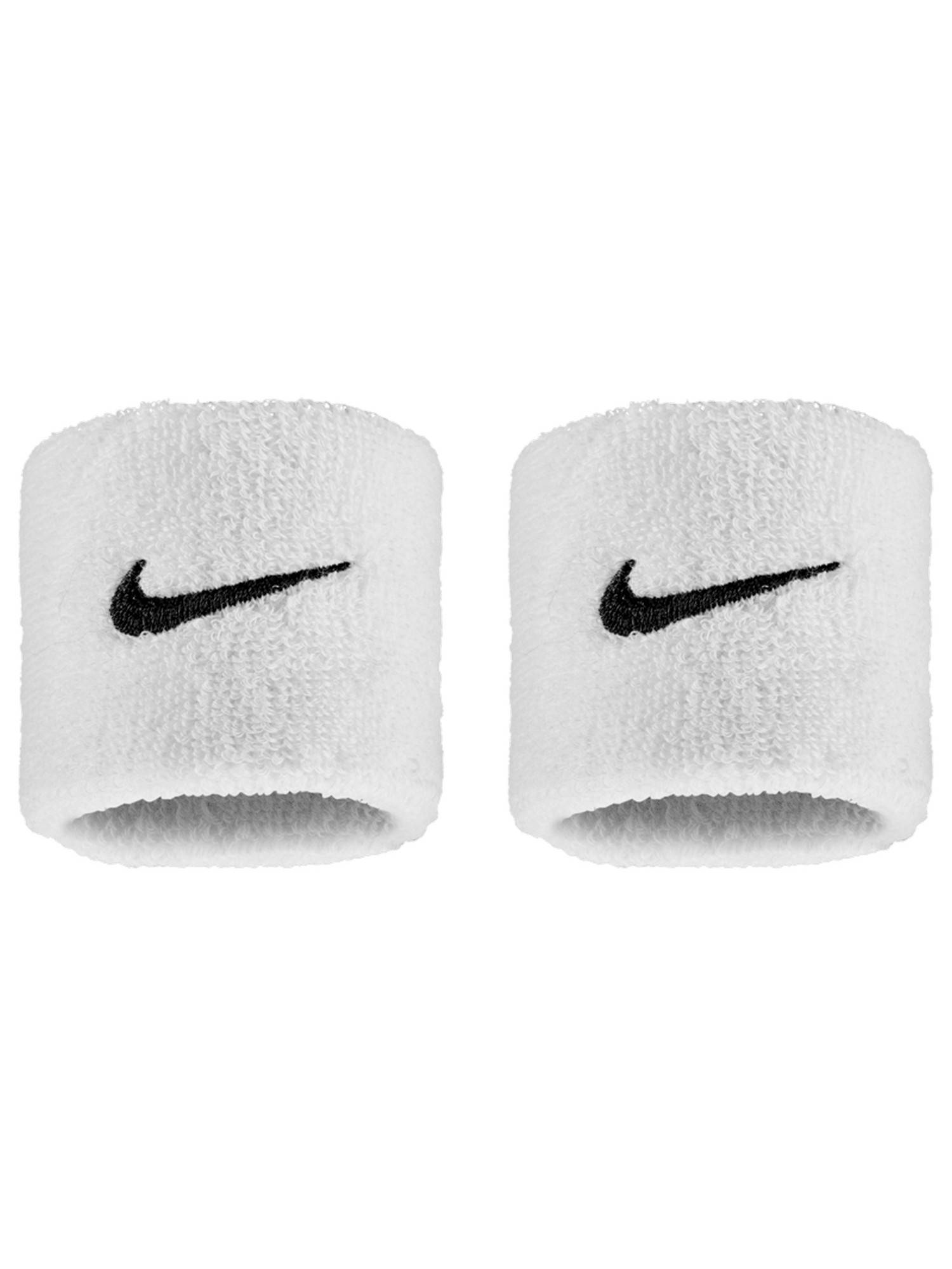 Nike Swoosh Classic Wristbands - White (Pack of 2)