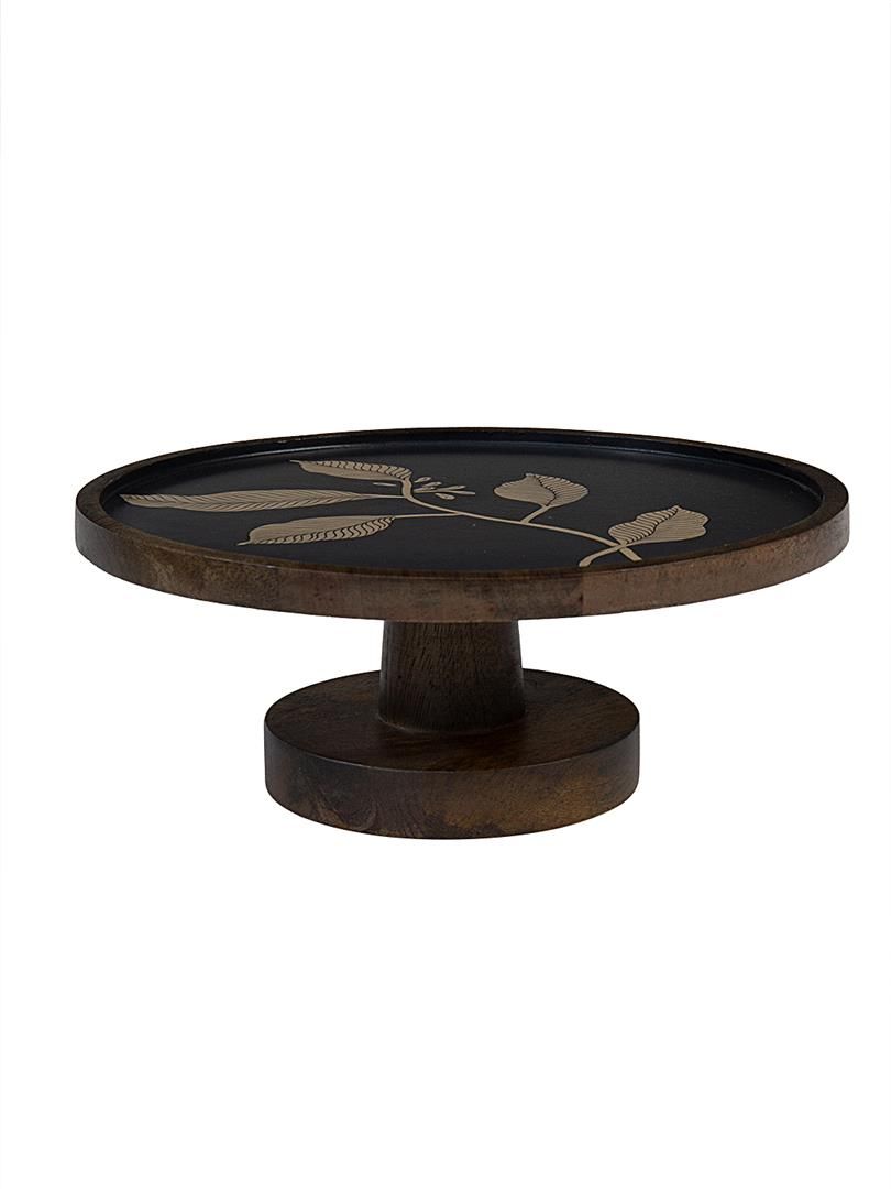 Buy Ellementry Golden Foliage Cake Stand Online