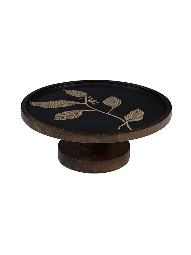 Buy Ellementry Golden Foliage Cake Stand Online