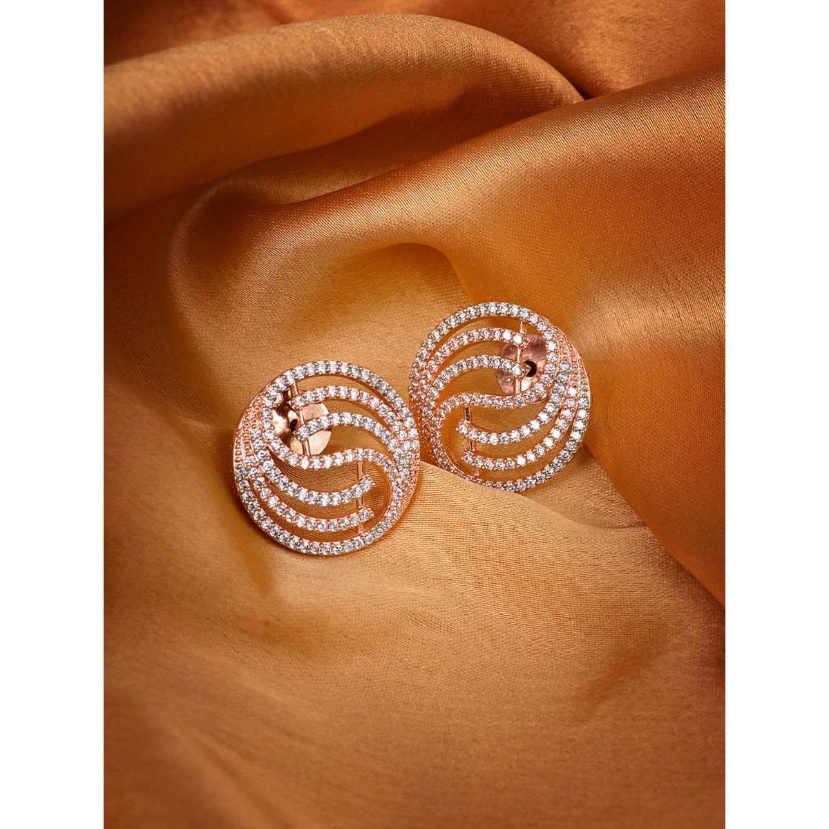 Buy Yellow Gold Earrings for Women by Pc Jeweller Online | Ajio.com