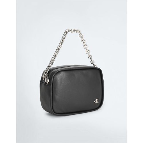 Buy Calvin Klein Black Micro Mono Chain Handbag with Detachable