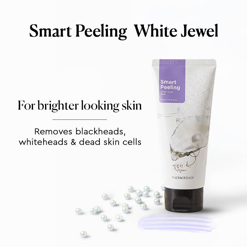 The Face Shop Smart Peeling White Jewel Perle - Brightening For Tan Removal