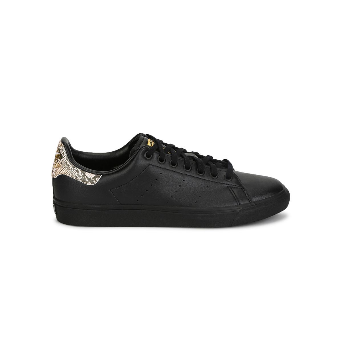 Adidas originals stan smith vulc clearance black