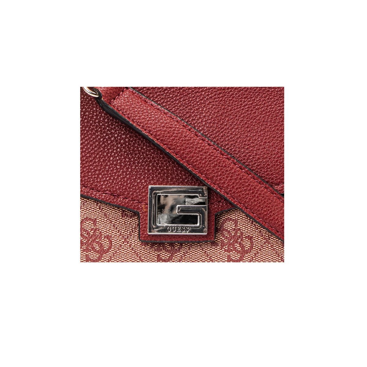 Guess VALY Maroon Printed Satchels: Buy Guess VALY Maroon Printed ...