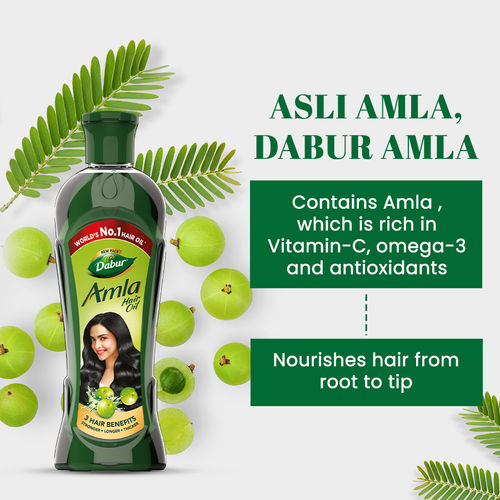 Dabur Amla Hair Oil: Buy Dabur Amla Hair Oil Online at Best Price in India  | NykaaMan