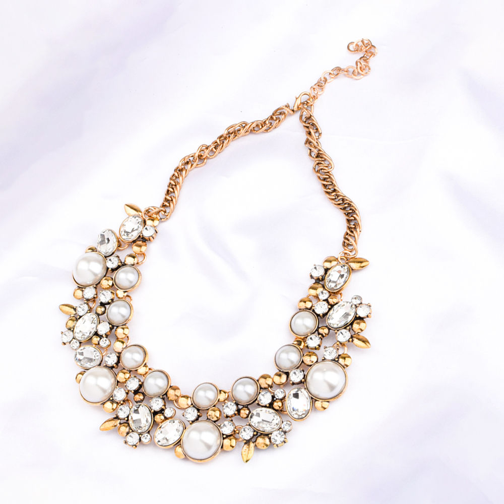 Ferosh Aurora Golden Statement Choker 