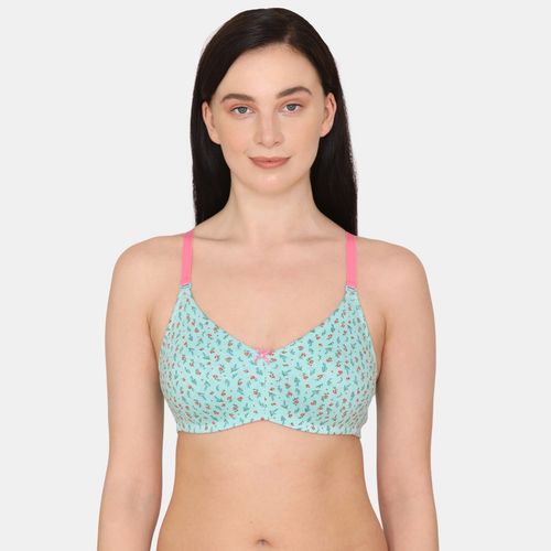 Buy Zivame Rosaline Everyday Non Wired 3/4Th Coverage T-Shirt Bra