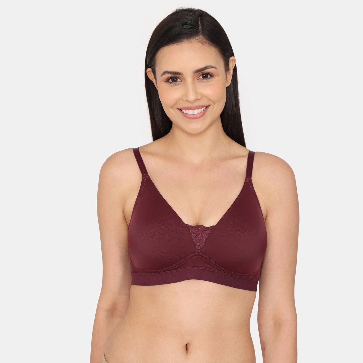 Buy Zivame Beautiful Basics Padded Non Wired 3-4th Coverage T-Shirt Bra -  Fig Online