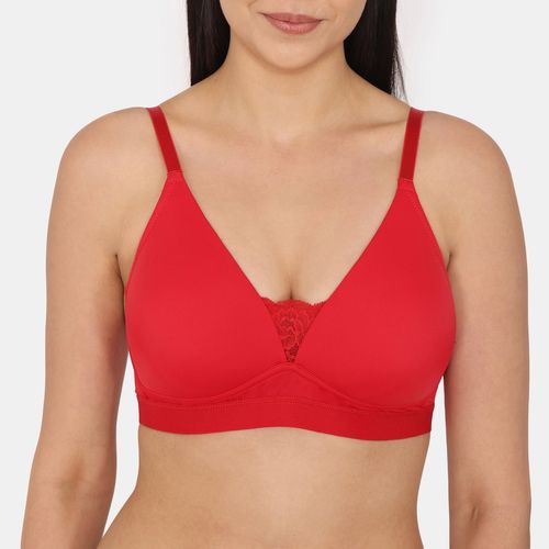 Buy Zivame Padded Non Wired 3/4th Coverage T-Shirt Bra