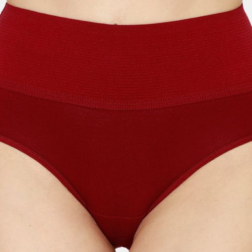 Buy Zivame High Rise Full Coverage Tummy Tucker Hipster Panty - Assorted  (Pack of 2) online
