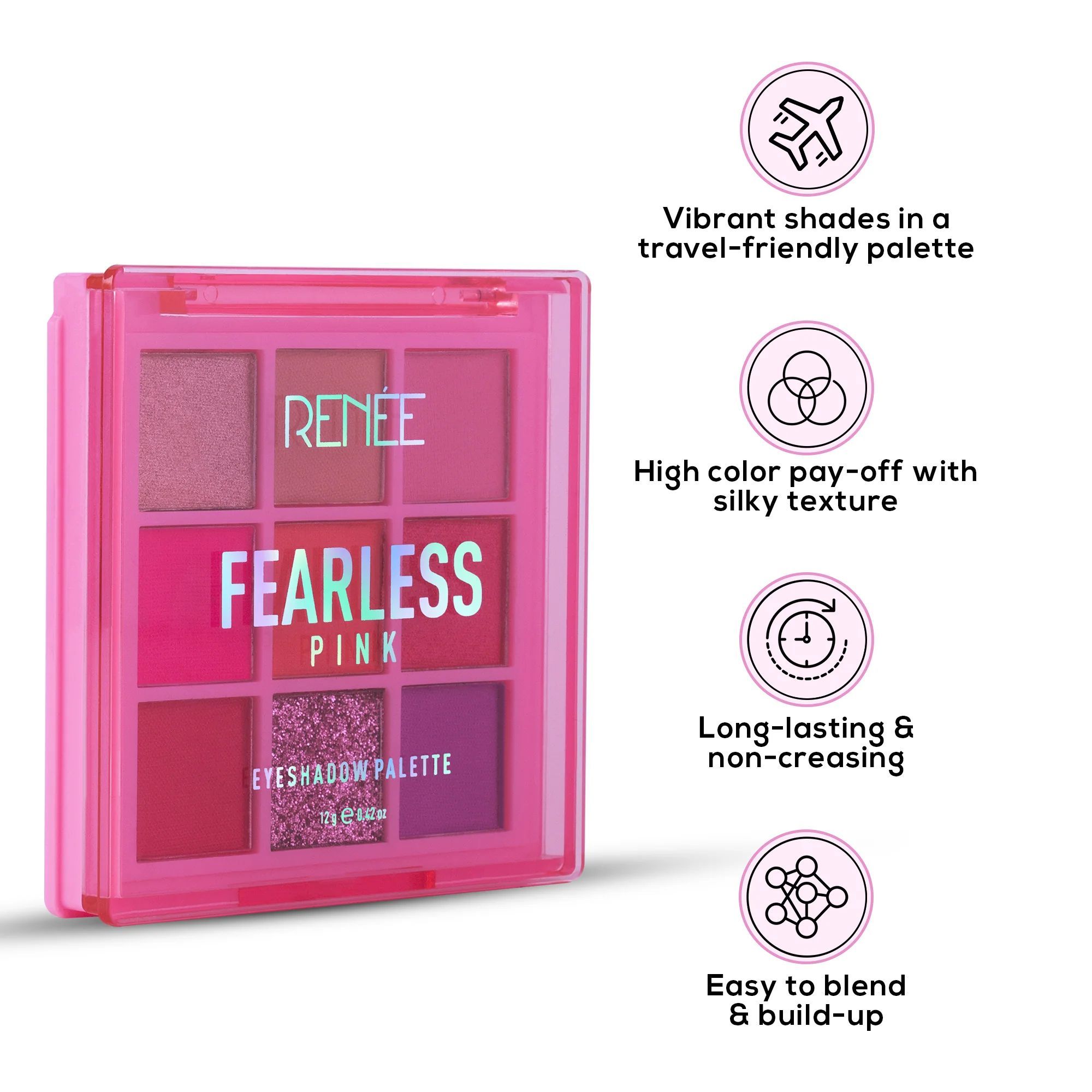 Renee Cosmetics Fearless Eyeshadow Palette: Buy Renee Cosmetics ...