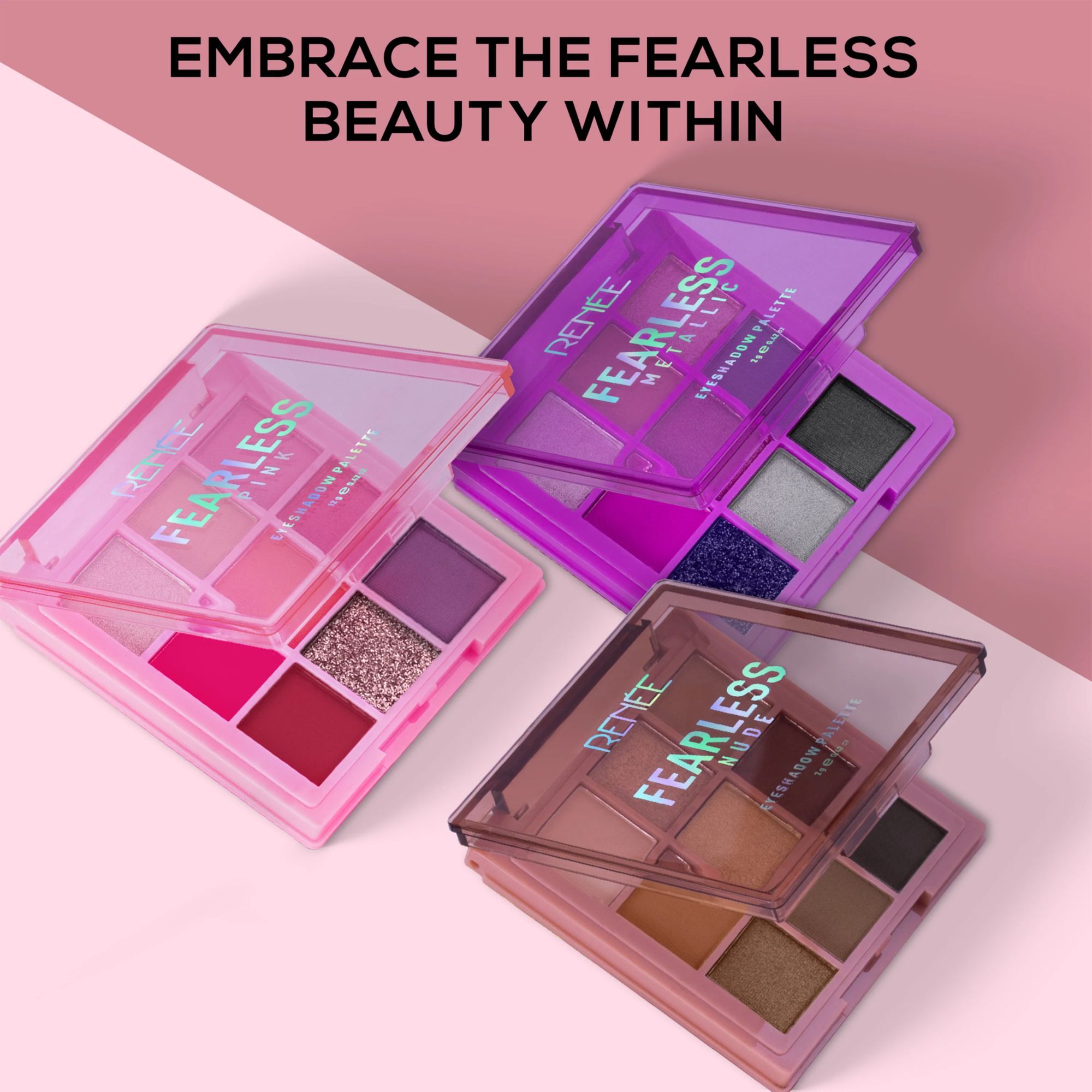 Renee Cosmetics Fearless Eyeshadow Palette: Buy Renee Cosmetics ...