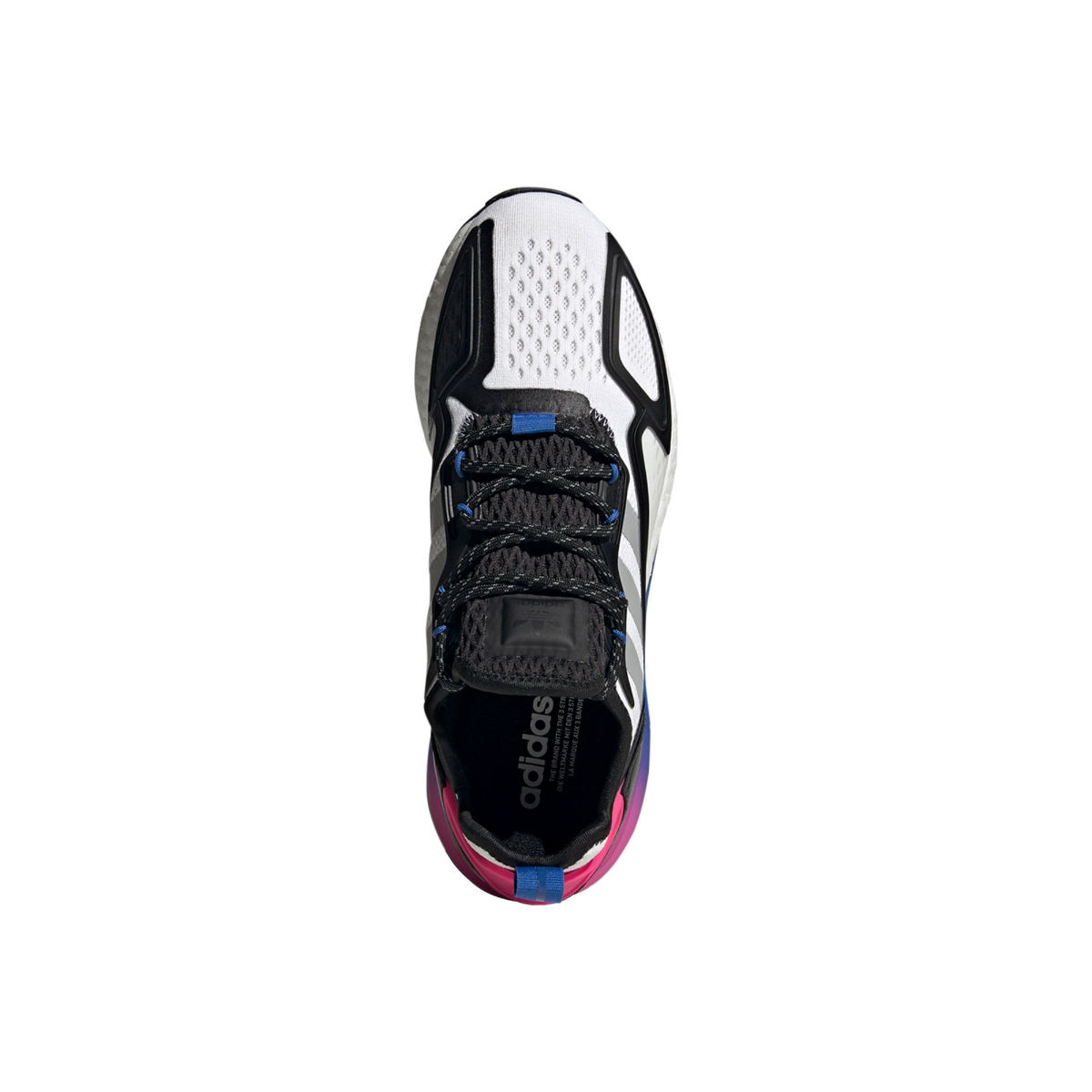 Buy adidas Originals ZX 2K BOOST Blue Sneakers (UK 3) Online