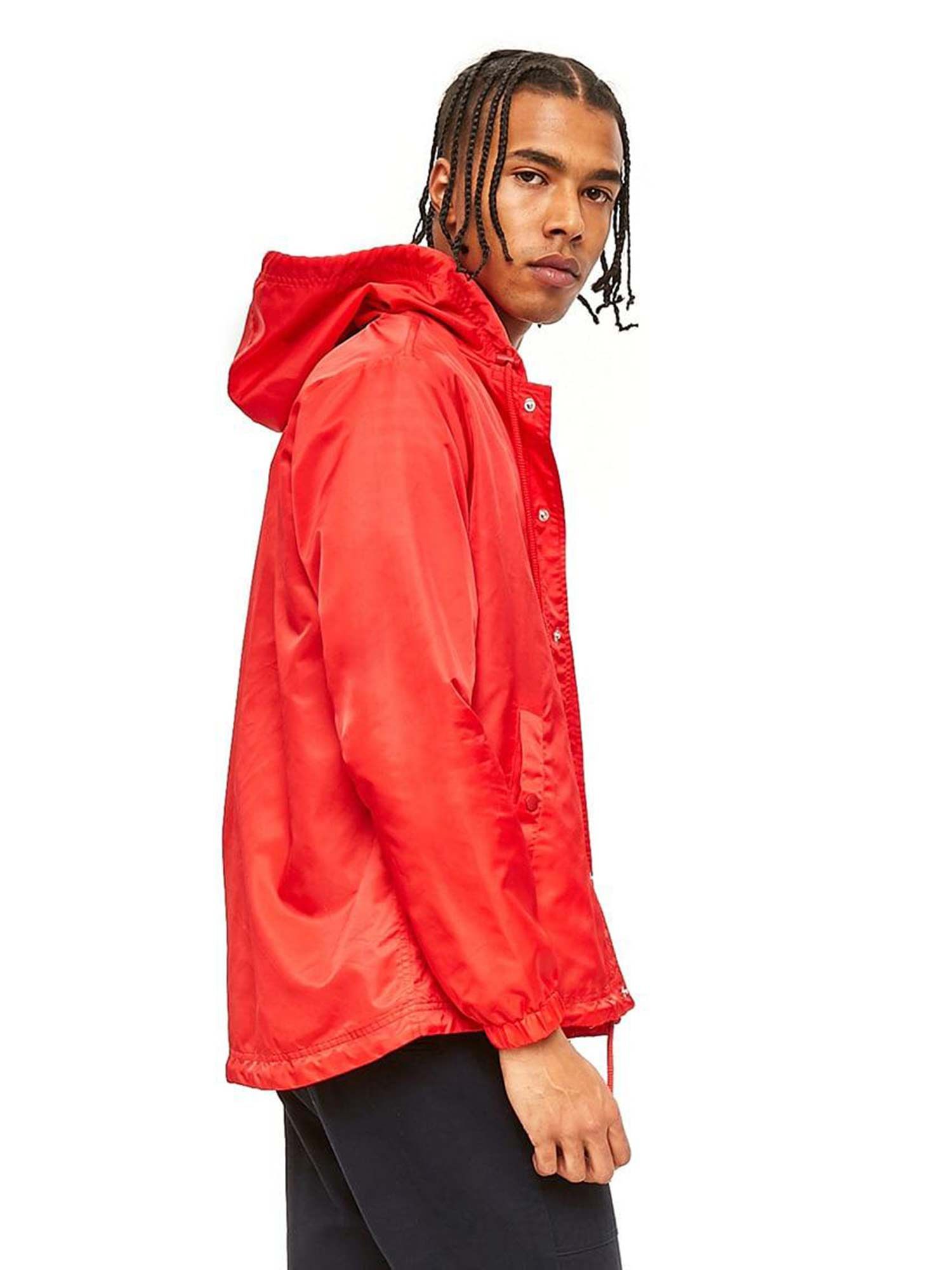 Buy Forever 21 Red Solid Jackets Online