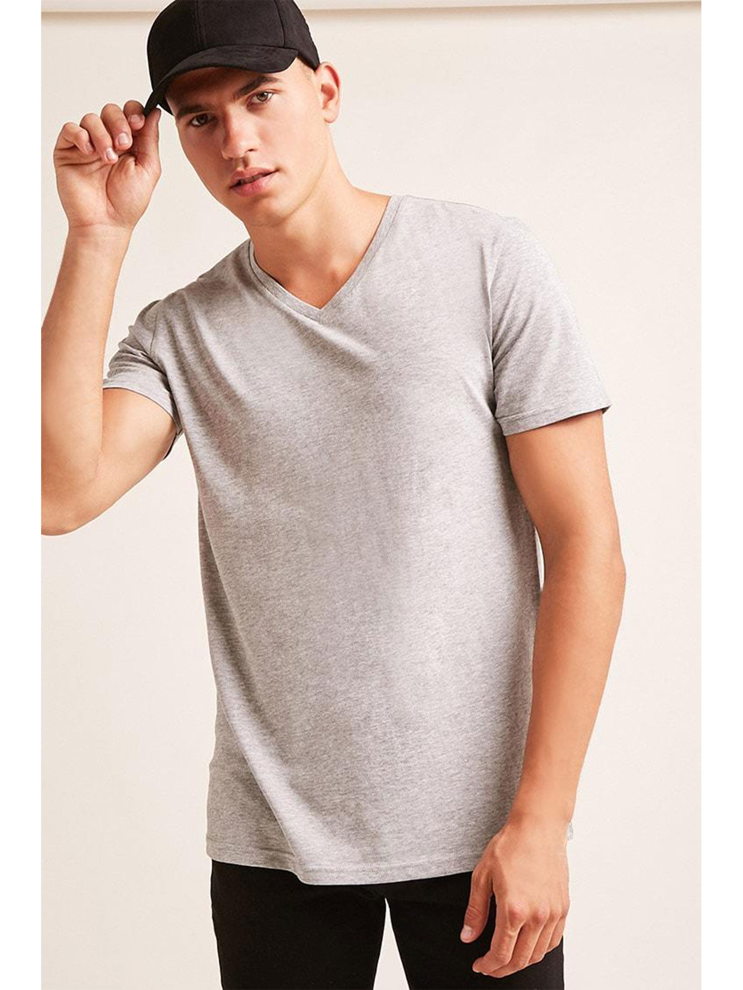 forever 21 v neck t shirt