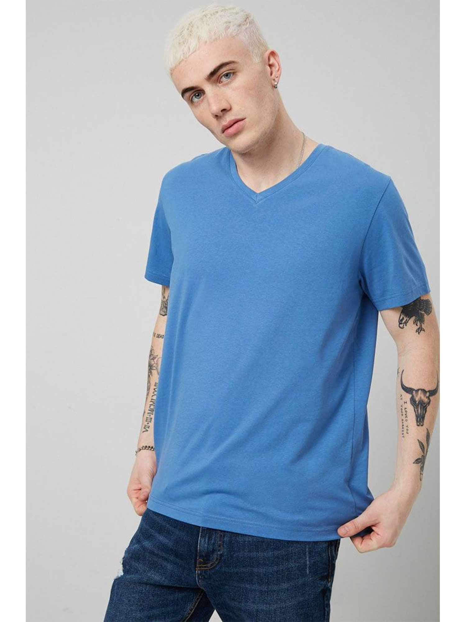 forever 21 v neck t shirt