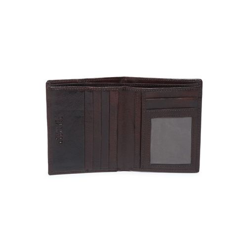 Teakwood Men Brown Solid Genuine Leather Two Fold Wallet: Buy Teakwood Men  Brown Solid Genuine Leather Two Fold Wallet Online at Best Price in India