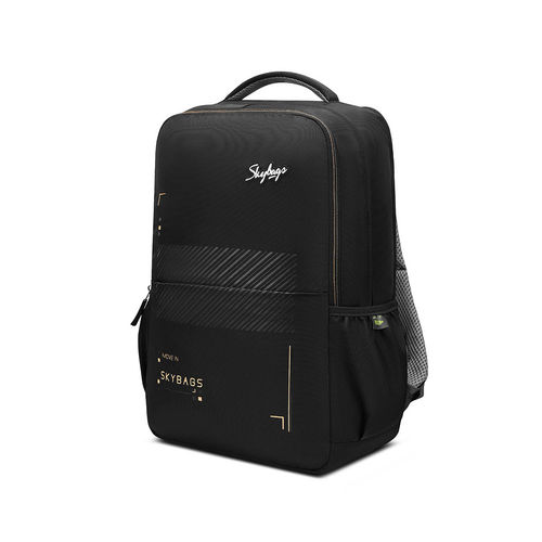 Buy Skybags Propack Black Compatible Laptop Backpack (L) Online