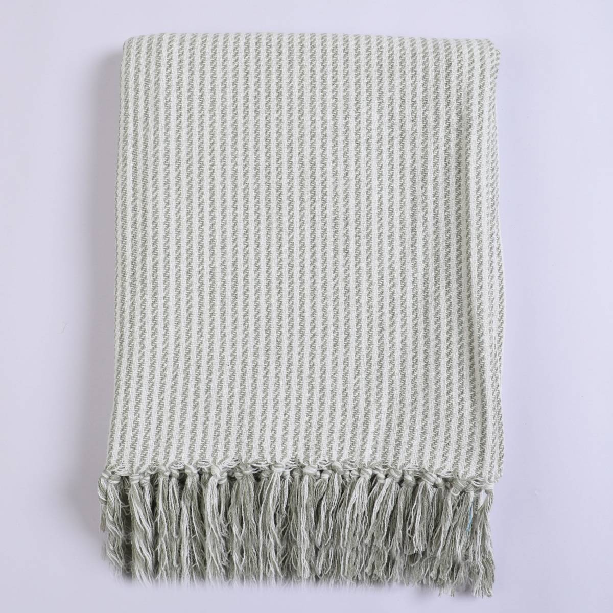 Jamio Firati Striped Green Cotton (158 x 130 cm)