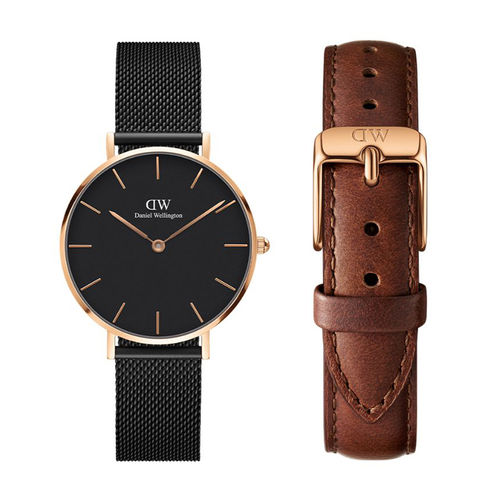 Buy Daniel Wellington Petite Ashfield 32mm 14mm St Mawes Strap