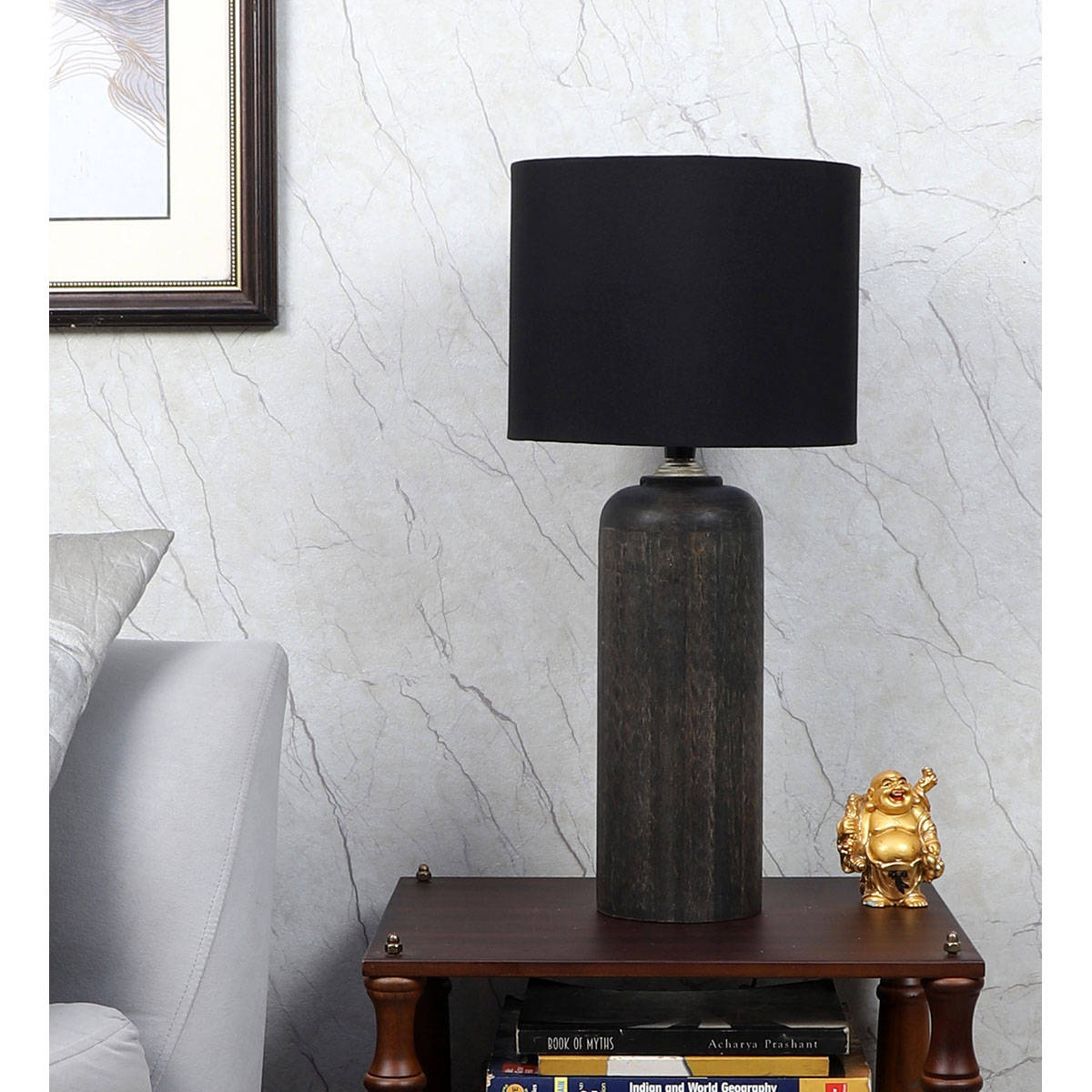 Tu Casa Mango Wooden Table Lamp