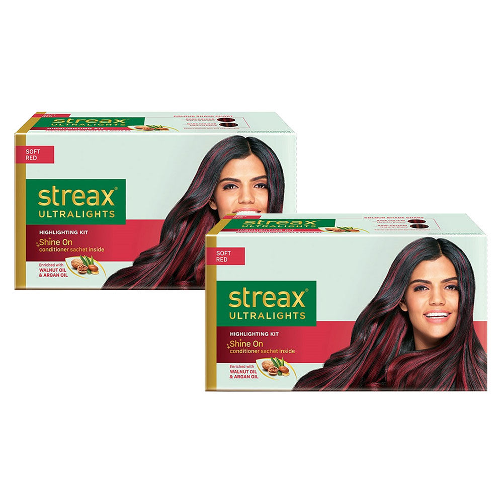 Streax Flame Red Hair Color For Men And Women 120 Ml Pack Of 2  JioMart