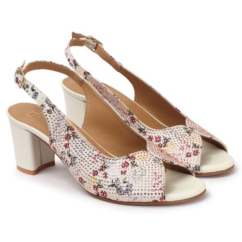 Open Toe Multi Color Womens Sandals Buy Carlton London Multi-Color