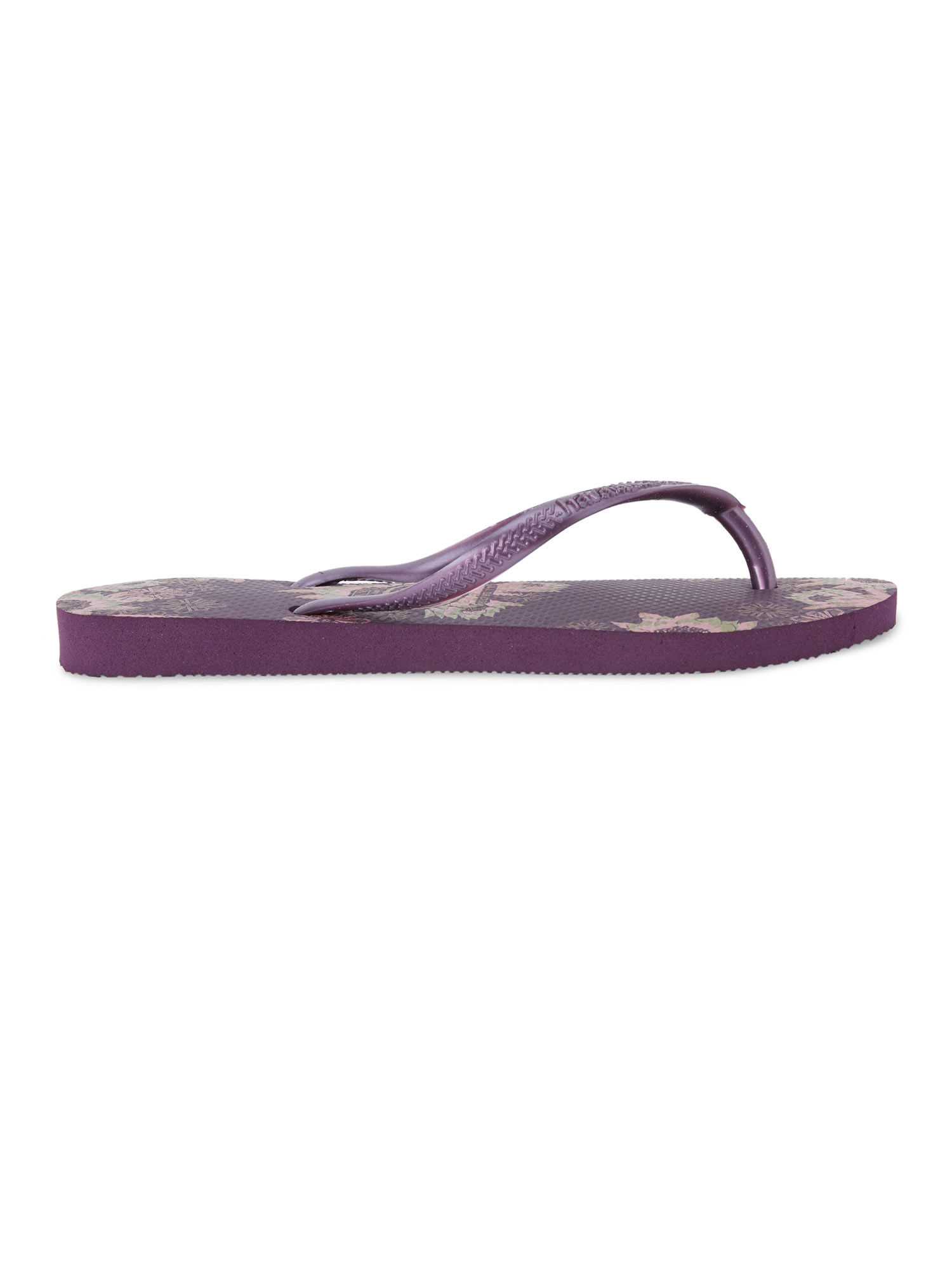 Buy Havaianas Purple Slim Organic Flipflops Online