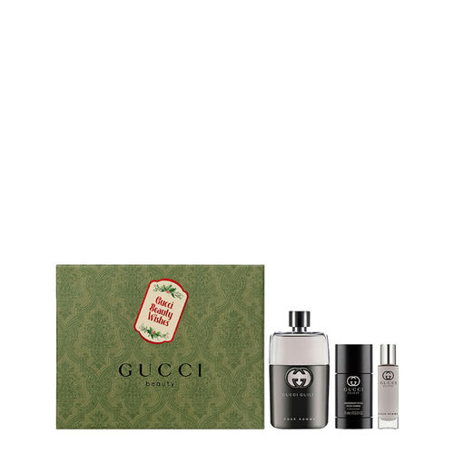 Gucci Guilty Pour Femme Eau De Toilette Gift Set Miniature And Deo Stick