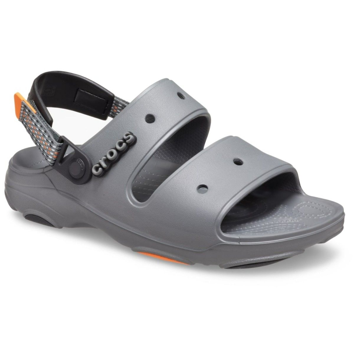 crocs men grey sandals