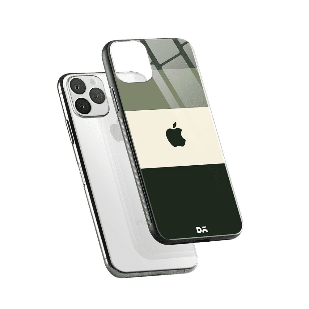 Dailyobjects Green Quad Glass Case Cover For Iphone 11 Pro Max Buy Dailyobjects Green Quad 0233