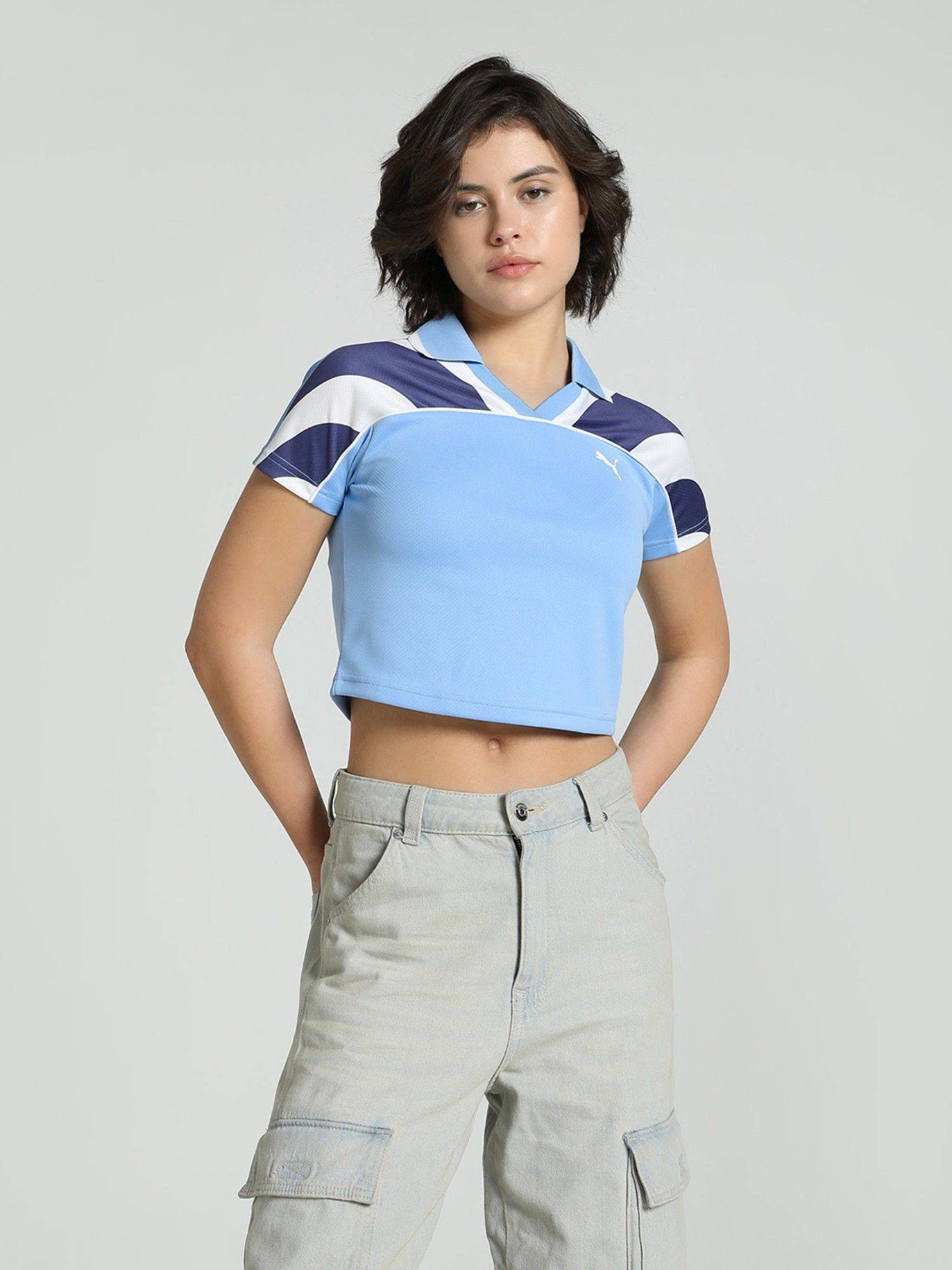 Buy Puma Future Archive Women's Slim Fit Crop Football Jersey Online