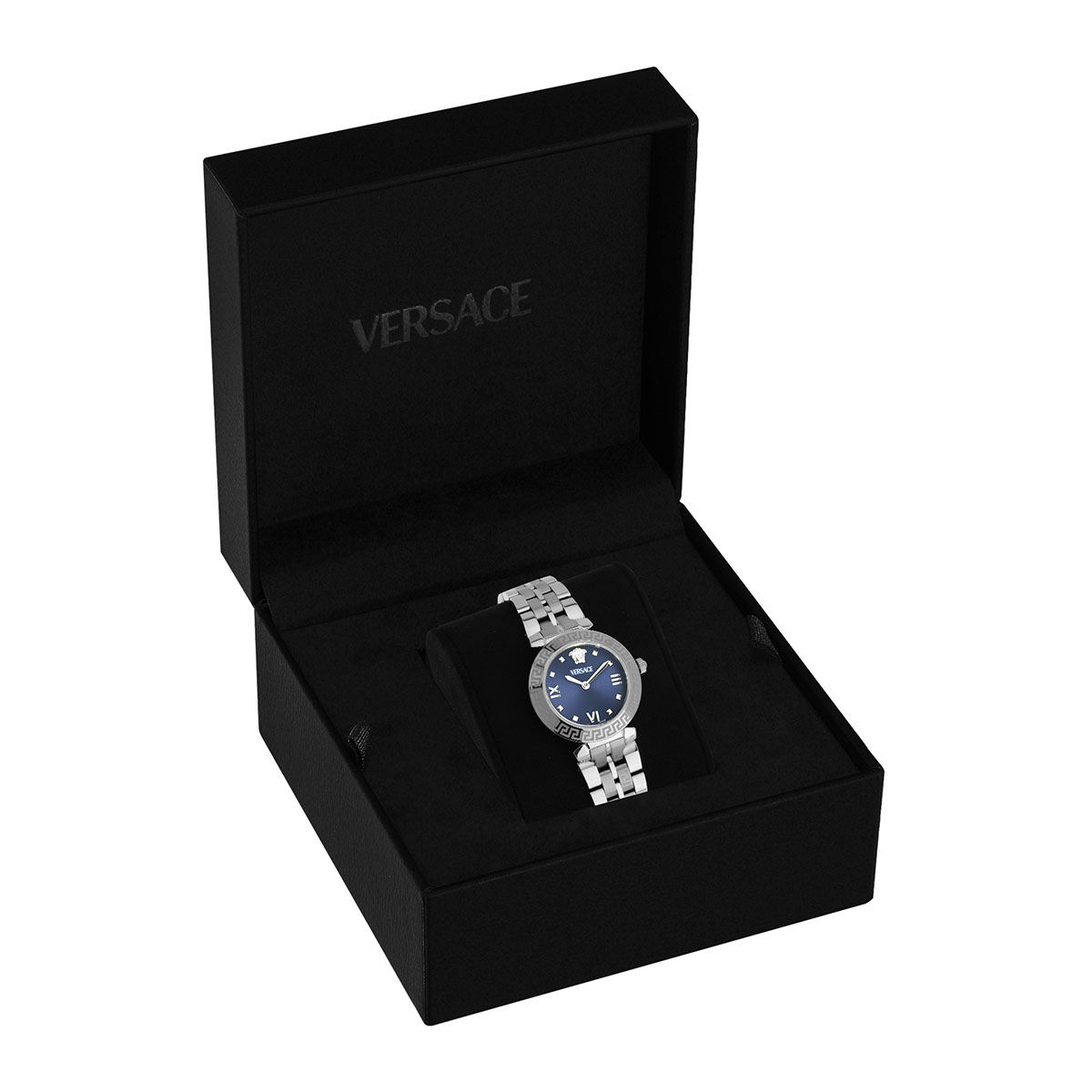Buy Versace Women Blue Round Dial Analog Watch- Veoca0124 (M) Online