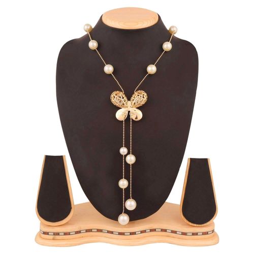 Youbella Fashion Jewellery Stylish Pendants With Long Chain Pendent Party  Western Wear Necklace