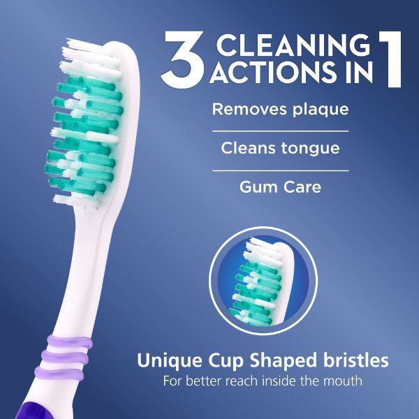 oral b cavity defense 123 soft black toothbrush