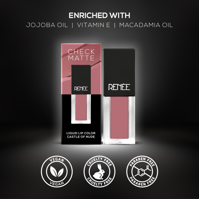 Renee Cosmetics Check Matte Liquid lipstick Buy Renee Cosmetics Check