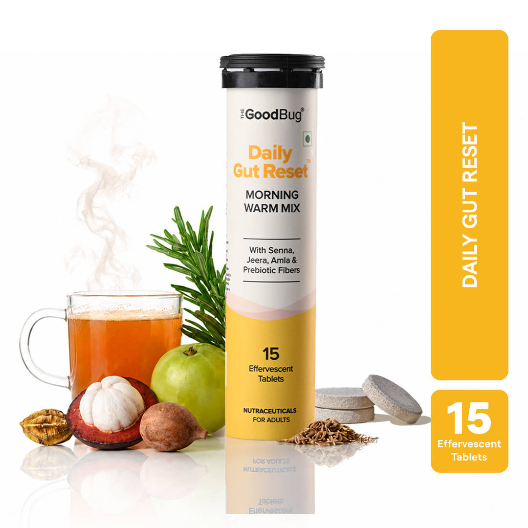 The Good Bug Gut Cleanse Effervescent Tablets Made With Cumin, Senna & Amla