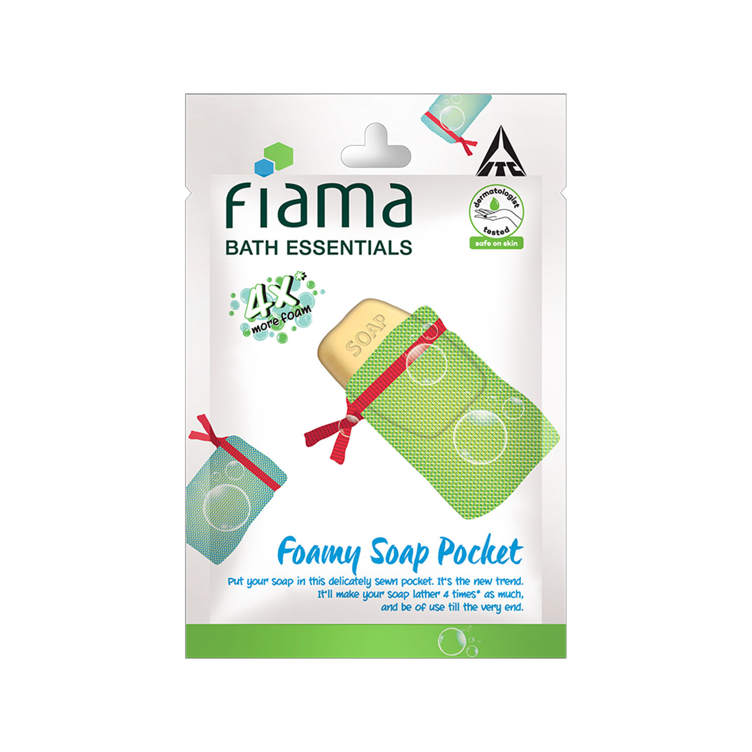 Fiama Bath Essentials Foamy Soap Pocket