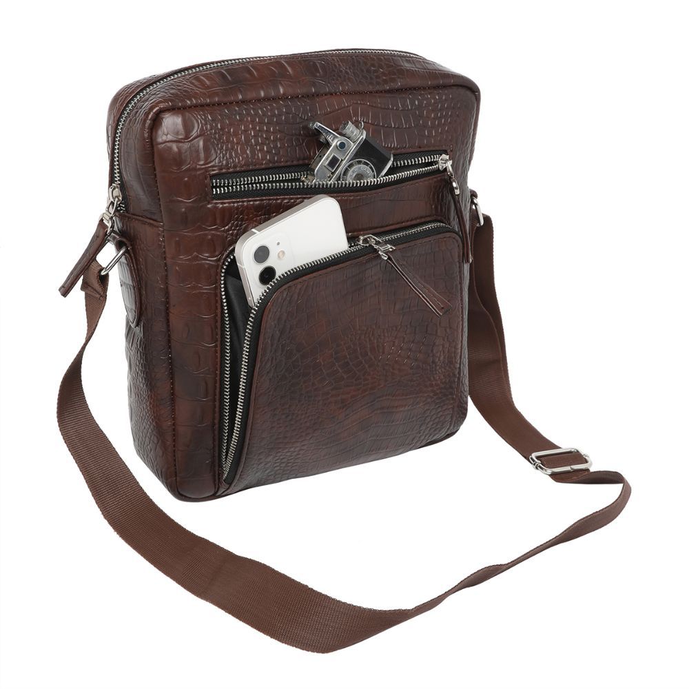Buy Handcuffs Mens Bags Shoulder Messenger Side Sling Bag For Office  Travel Casual Rust Online at Best Prices in India  JioMart
