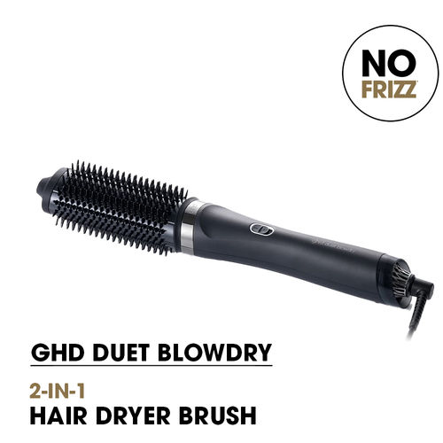 GHD Duet Blowdry Hair Dryer - Black