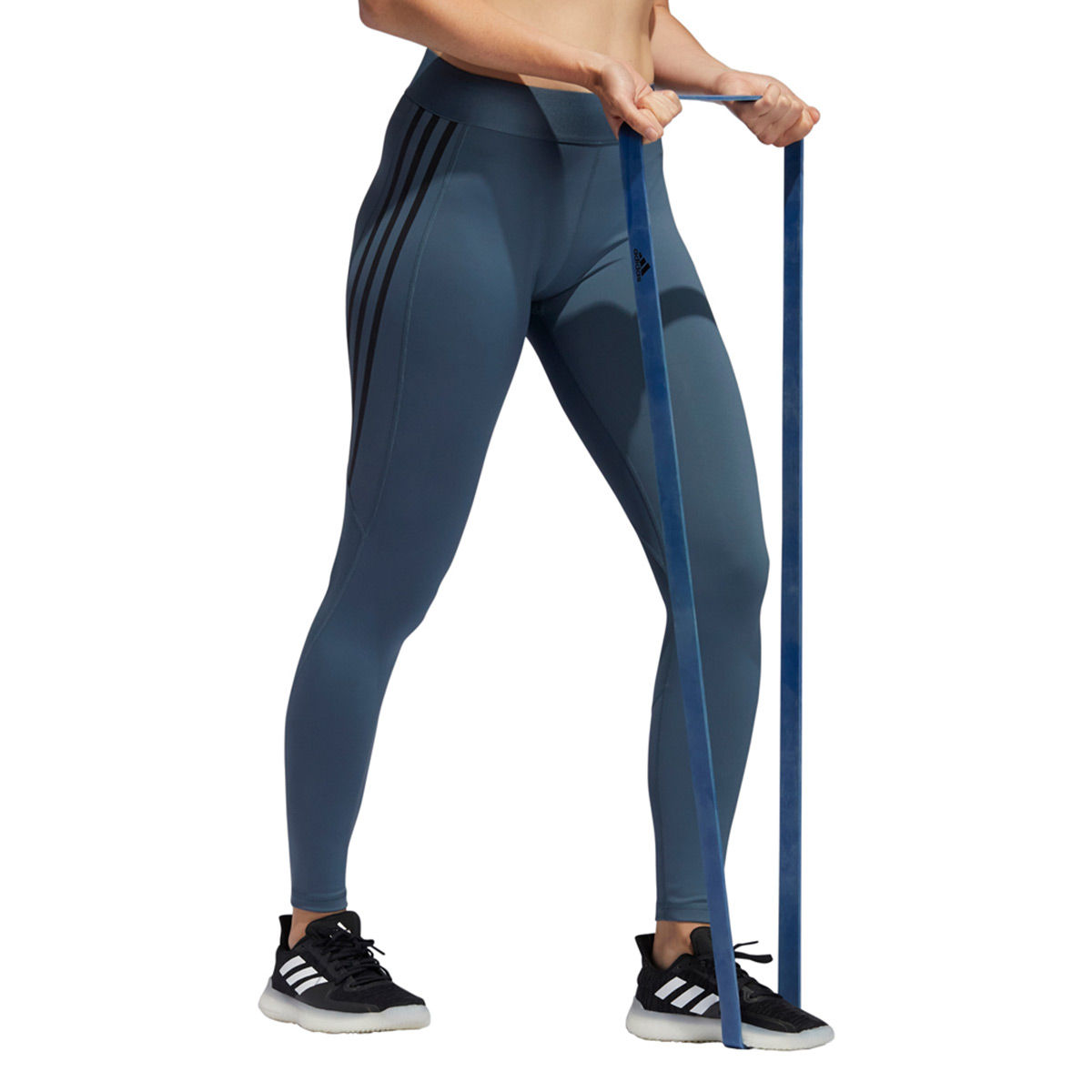 adidas Ask Sp 3s L T Blue Training Tights: Buy adidas Ask Sp 3s L T ...