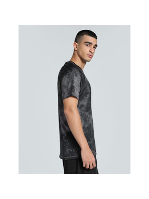 Puma Mens Grey M Studio Yogini Lite Aop T-Shirt