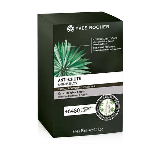 Yves Rocher Anti-Hair Loss Intensive Treatment 1 Month: Buy Yves Rocher  Anti-Hair Loss Intensive Treatment 1 Month Online at Best Price in India |  Nykaa