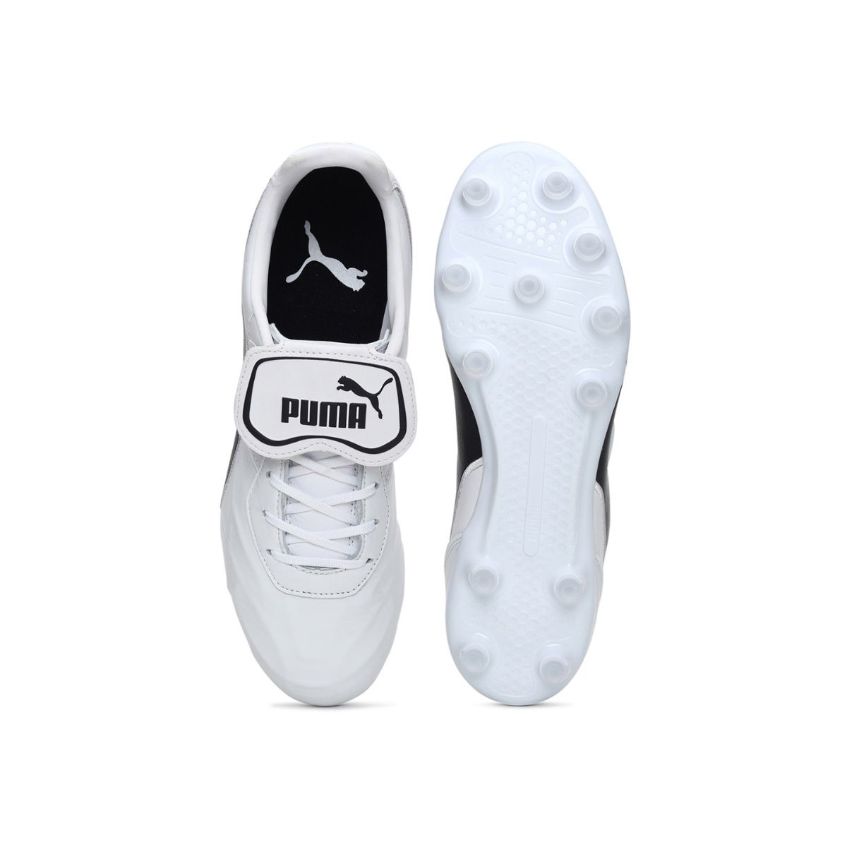 Buy Puma KING Top FG Unisex White Football Shoes Online