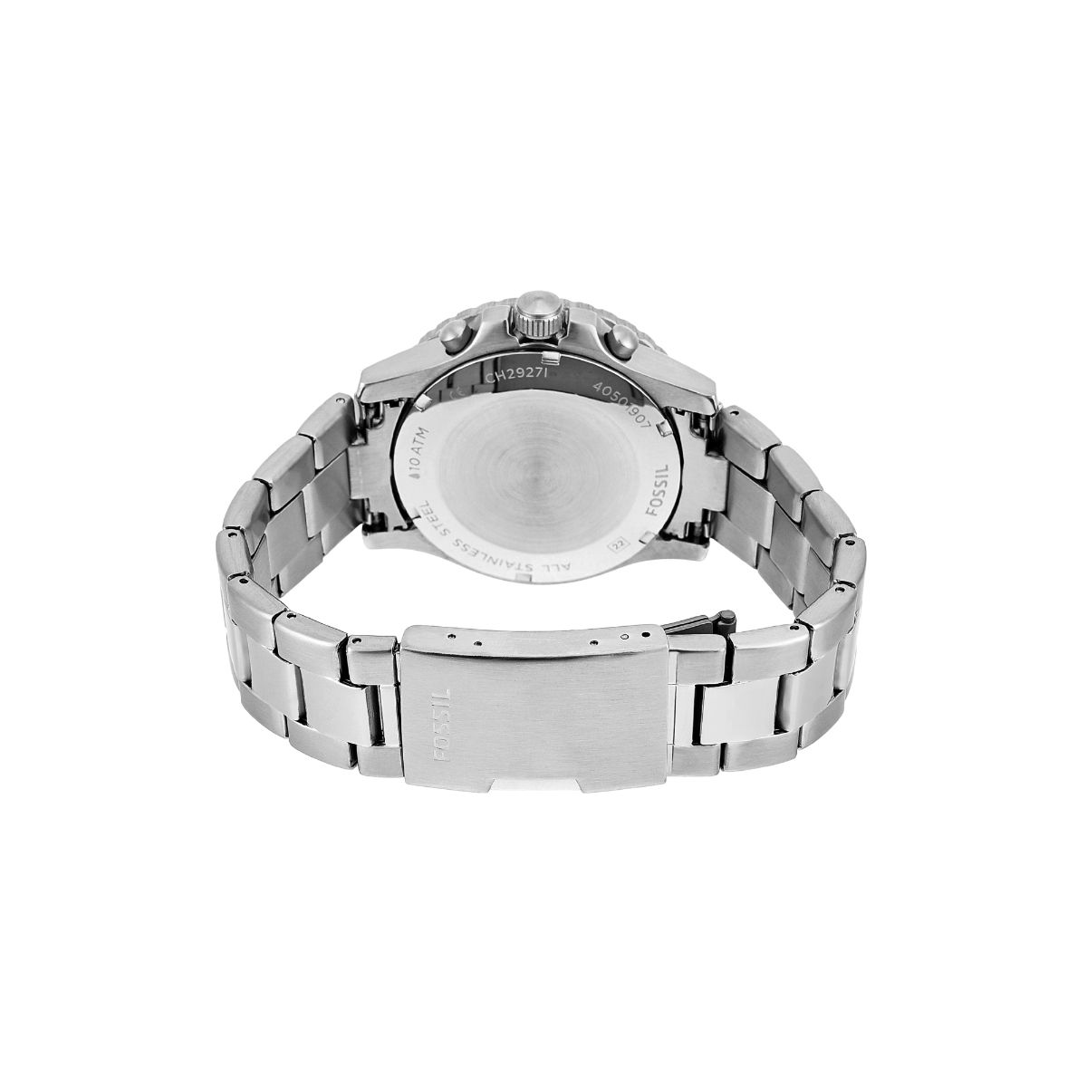 Buy Fossil Briggs Silver Strap Casual Watch Ch2927 Online