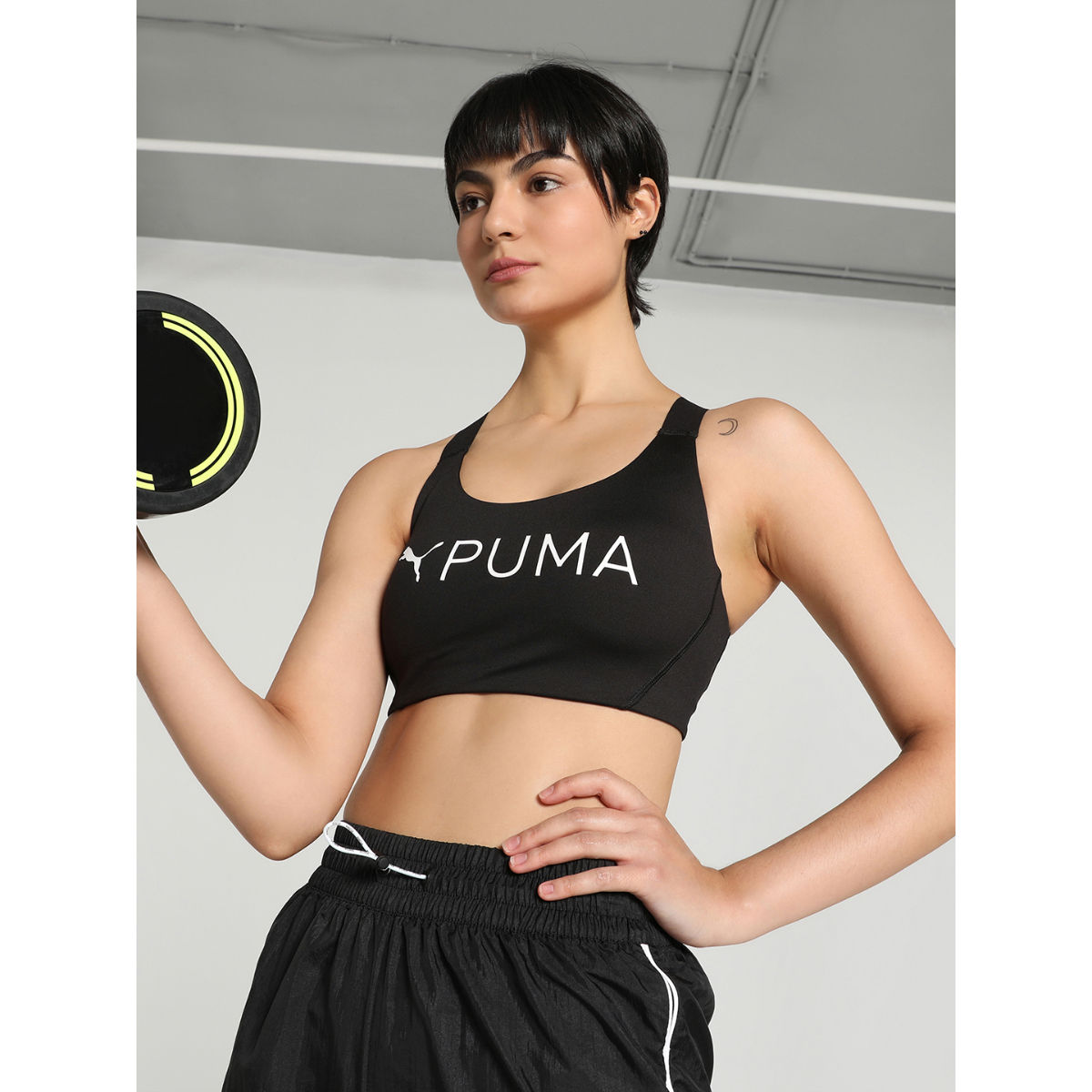 Buy Puma 4KEEPS EVERSCULPT Womens Black Sports Bra Online