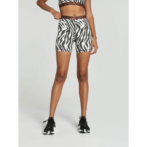 Buy Puma ANIMAL REMIX BIKE Womens White Skinny Shorts Online