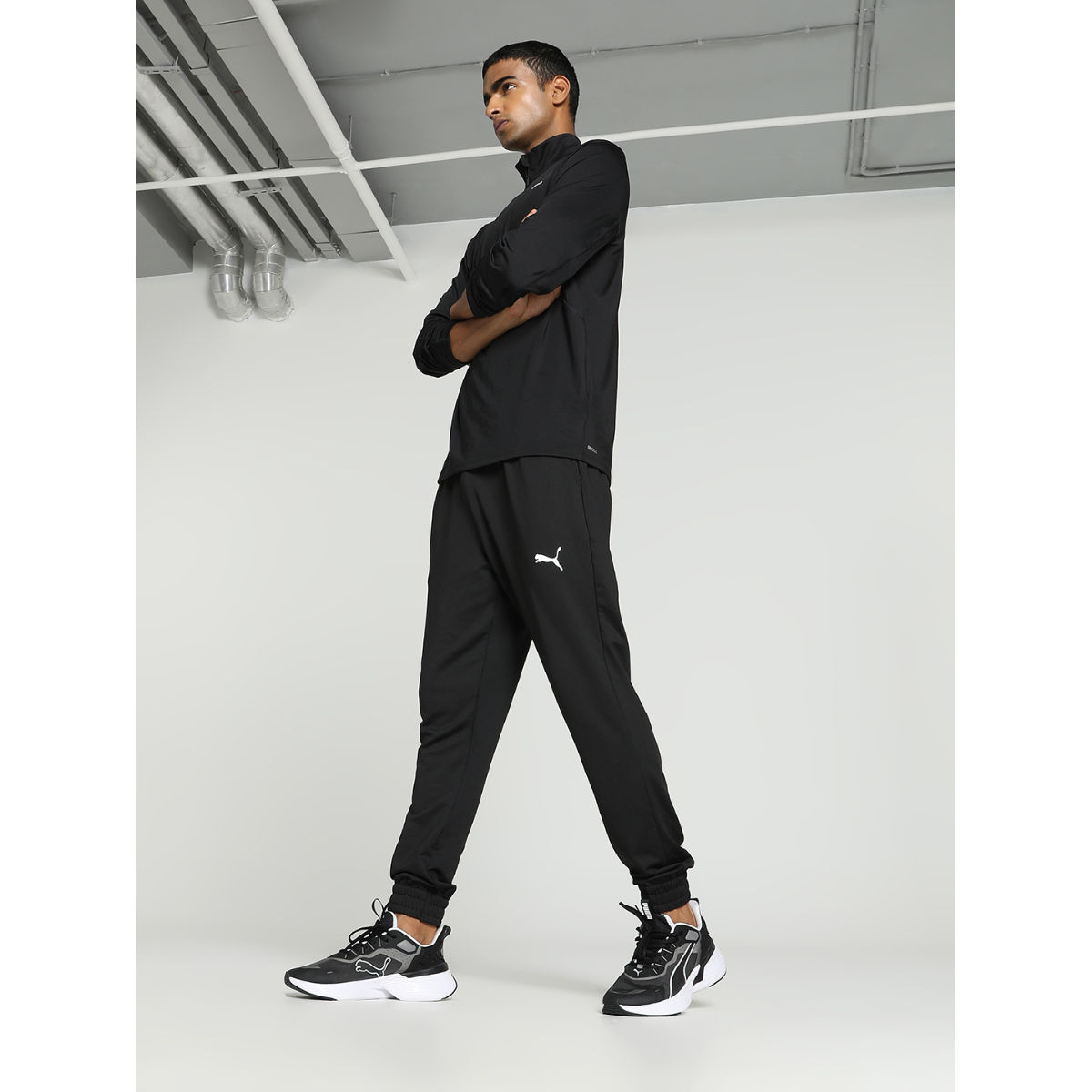 Puma french terry joggers hot sale