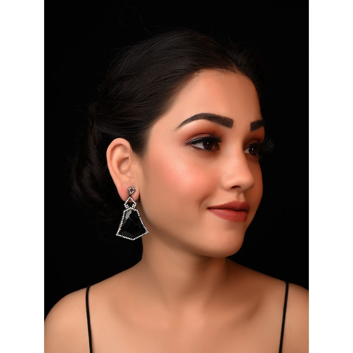 Black Diamond Earrings For Women  Earrings  Diamondere Natural   Certified